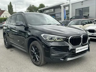 Used BMW X1 Comfort Edition 150 HP (110 kW) 2021 Jet black SUV