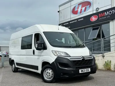 Used Citroën Relay 140 HP (102 kW) 2021 White Van