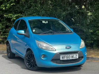Used Ford Ka Zetec 70 HP (51 kW) 2010 Blue Hatchback