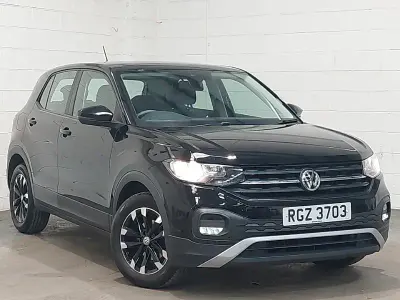 Used VW T-Cross S 95 HP (69 kW) 2020 Black SUV
