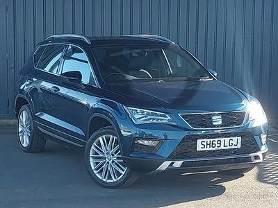 Used Seat Ateca XCELLENCE 150 HP (110 kW) 2019 Blue SUV