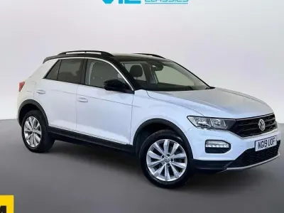Used VW T-Roc Design 116 HP (85 kW) 2019 White SUV