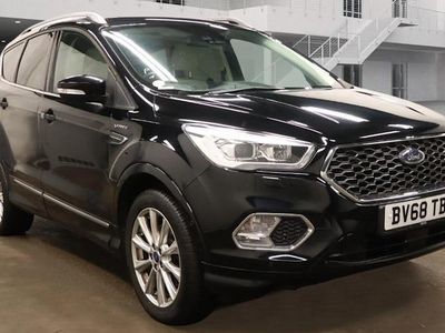 Black Used 2018 Ford Kuga Vignale SUV | £13,299 (Expensive)