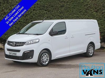 Used Vauxhall Vivaro Sportive 100 HP (73 kW) 2022 White MPV