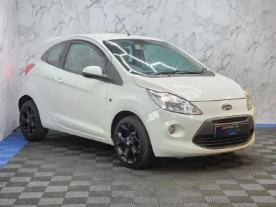 Used Ford Ka Zetec 69 HP (50 kW) 2014 White Hatchback