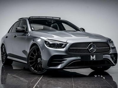 Used Mercedes E220 AMG line 194 HP (142 kW) 2021 Grey Sedan