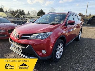 Red Used 2013 Toyota RAV4 Estate | £7,795 (Fair price)