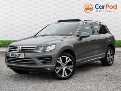 Used VW Touareg R-line 262 HP (192 kW) 2016 Grey SUV