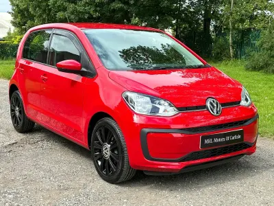 Used VW up! move up! 60 HP (44 kW) 2018 Red Hatchback
