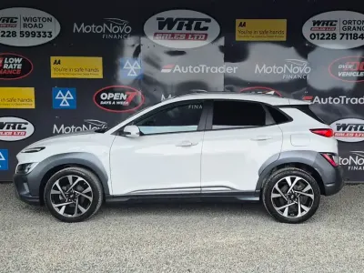 Gebraucht Hyundai Kona Premium 120 PS (88 kW) 2021 Weiß SUV