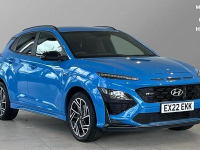 Used Hyundai Kona N Line 120 HP (88 kW) 2022 Blue SUV