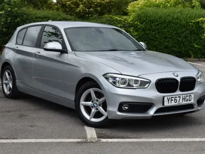 Used BMW 116 Comfort Edition 116 HP (85 kW) 2017 Silver Hatchback