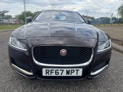 Used Jaguar XF Prestige 2017 Red Sedan