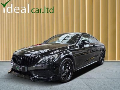 Używany Mercedes C220 AMG line 2017 Czarny Coupe