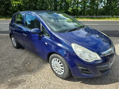Used Vauxhall Corsa S 95 HP (69 kW) 2012 Blue Hatchback