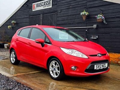 Red Used 2012 Ford Fiesta Zetec Hatchback | £2,495 (Good price)