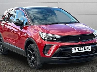 Used Vauxhall Crossland GS Line 110 HP (80 kW) 2022 Red SUV