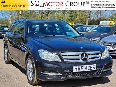 Used Mercedes C220 Executive 2014 Black Estate