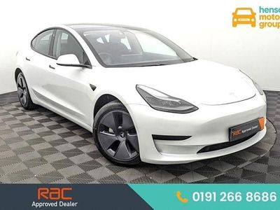 White Used 2021 Tesla Model 3 Standard Range Plus Sedan | £17,149 (Fair price)