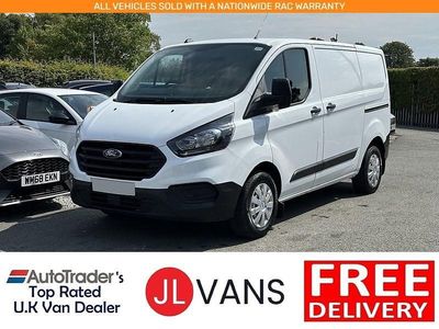 Used Ford Transit Custom 105 HP (77 kW) 2021 White Van