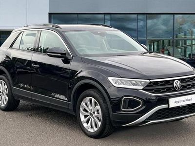 Black Used 2024 VW T-Roc Life SUV | £24,985 (A bit pricey)