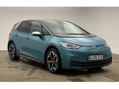 Used VW ID.3 Pro 150 kW (204 HP) 2020 Blue Hatchback