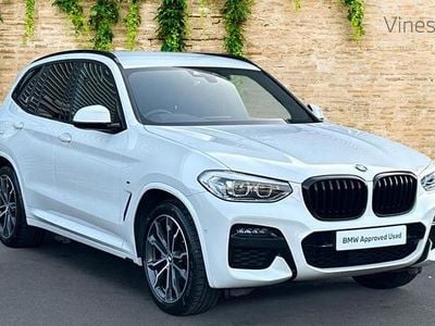 Used BMW X3 M Sport 184 HP (135 kW) 2019 White SUV