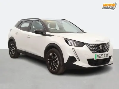 Used Peugeot e-2008 GTi 100 kW (136 HP) 2023 White SUV