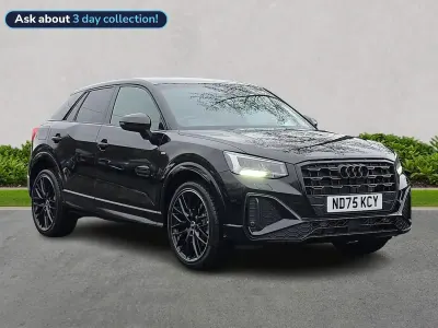 Used Audi Q2 Black Edition 150 HP (110 kW) 2025 Black SUV