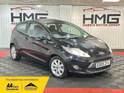 Used Ford Fiesta Zetec 2009 Black Hatchback