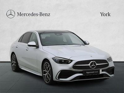 Silver Used 2024 Mercedes C200 AMG Line Premium Plus Sedan | £32,650 (Expensive)