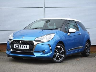 Used DS Automobiles DS3 Elegance 2016 Blue Hatchback