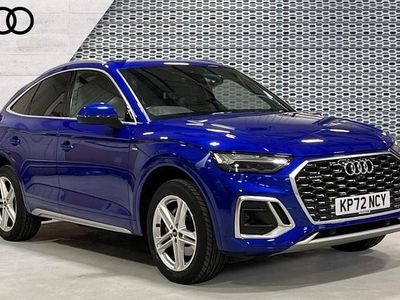 Blue Used 2022 Audi Q5 S-Line SUV | £29,495 (Fair price)