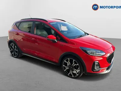 Used Ford Fiesta Active 125 HP (91 kW) 2021 Red Hatchback