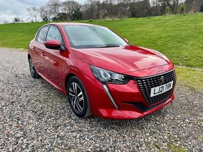 Used Peugeot 208 Allure 2021 Red Hatchback