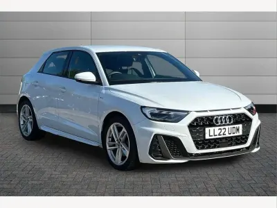 Used Audi A1 S-Line 110 HP (80 kW) 2022 White SUV