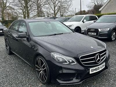 Used Mercedes E220 AMG 175 HP (128 kW) 2015 Black Sedan