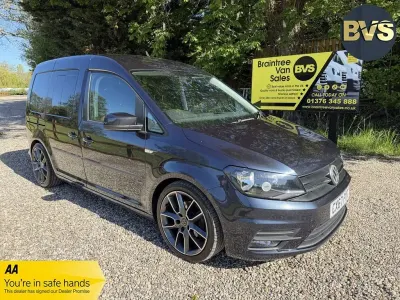 Used VW Caddy Life 102 HP (75 kW) 2017 Blue MPV