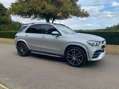 Used Mercedes GLE400 AMG line 2019 Silver SUV