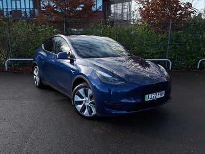Blue Used 2022 Tesla Model Y Long Range AWD SUV | £25,698 (Fair price)