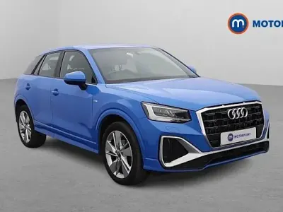 Used Audi Q2 S-Line 150 HP (110 kW) 2023 Blue SUV