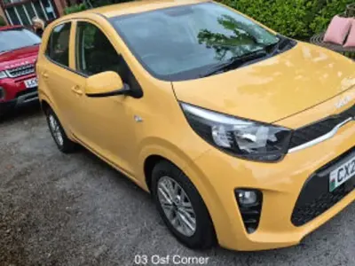 Used Kia Picanto 67 HP (49 kW) 2023 Yellow Hatchback