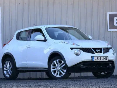 Used Nissan Juke Acenta 117 HP (86 kW) 2014 White SUV