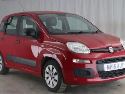 Used Fiat Panda Pop 69 HP (50 kW) 2015 Red Hatchback