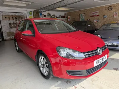 Used VW Golf VII Match 2012 Red Hatchback