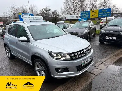 Used VW Tiguan R-line Edition 2016 Silver SUV