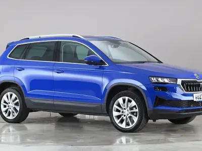 Używany Skoda Karoq SE L 150 KM (110 kW) 2023 Niebieski SUV