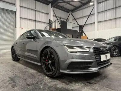 Used Audi A7 Black Edition 2017 Grey Hatchback