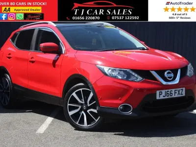Used Nissan Qashqai Tekna 110 HP (80 kW) 2016 Red SUV