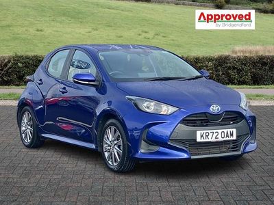 Used Toyota Yaris Hybrid 2022 Blue Hatchback